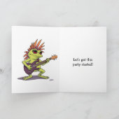 Gelukkige Punk voor een dag-dag | 25 oktober Kaart (Binnen)