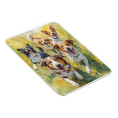 Gelukkige Puppies Magneet (Rechterzijde)