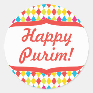 Gelukkige purim Sticker
