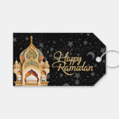 gelukkige Ramadan Cadeaulabel (Voorkant (Horizontaal))