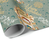 gelukkige Ramadan Cadeaupapier (Rol Hoek)