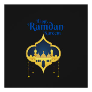 Gelukkige Ramadan Kareem 2024, Eid Mubarak Perfect Poster