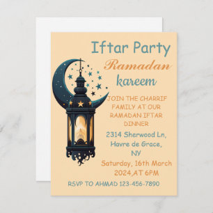 Gelukkige Ramadan Kareem en Eid Mubarak 2024 Kaart