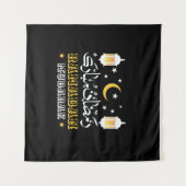 GELUKKIGE RAMADAN MUBARAK KAREEM 2026 WANDKLEED (Voorkant (horizontaal))