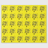 Gelukkige Ramadan Mubarak Kareem Halve lantaarn Cadeaupapier (Vlak)