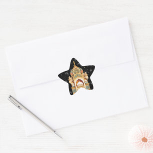 gelukkige Ramadan Ster Sticker