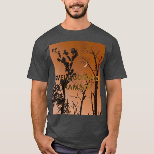 GELUKKIGE RAMZAN T-SHIRT (Voorkant)