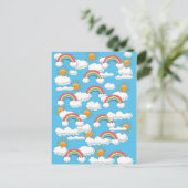 Gelukkige Regenboog Briefkaart (Staand voorkant)