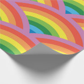 Gelukkige Regenboog Cadeaupapier (Hoek)