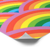 Gelukkige Regenboog Poster (Hoek)