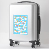 Gelukkige Regenboog Sticker (Koffer)