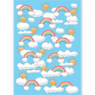 Gelukkige Regenboog Sticker