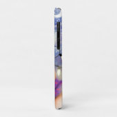 Gelukkige Rendier Kerstmis iPhone Case (Achterkant/links)