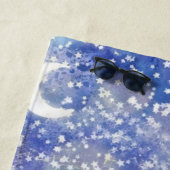 Gelukkige Rendier Kerstmis Strandlaken (In situ)