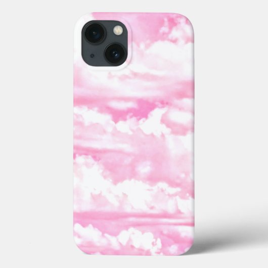 Gelukkige Roze Wolken Case-Mate iPhone Case (Achterkant)