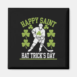 Gelukkige Saint Hat Trick-dag St. Patrick's Day Ho Magneet