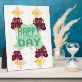 Gelukkige Saint Patrick's Day Mooie Art Print Fotoplaat (Zijkant)