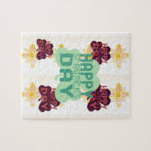 Gelukkige Saint Patrick's Day Mooie Art Print Legpuzzel (Horizontaal)