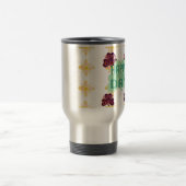 Gelukkige Saint Patrick's Day Mooie Art Print Reisbeker (Center)