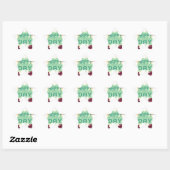 Gelukkige Saint Patrick's Day Mooie Art Print Ster Sticker (Vel)