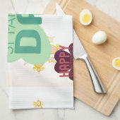 Gelukkige Saint Patrick's Day Mooie Art Print Theedoek (Quarter Fold)