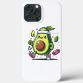 Gelukkige schattige avocado Case-Mate iPhone case (Achterkant)