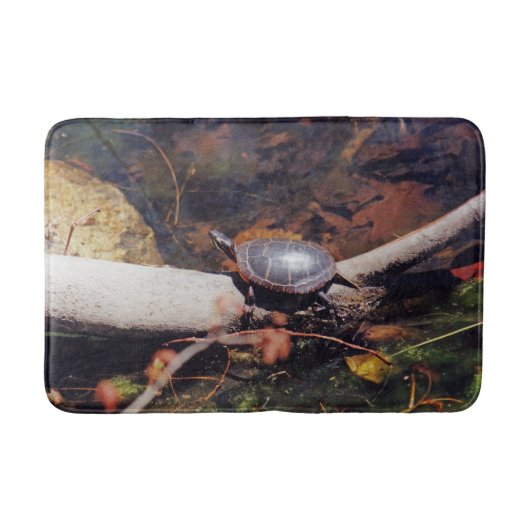 Gelukkige Schildpad Badmat (Voorkant)