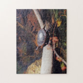 Gelukkige Schildpad Legpuzzel (Verticaal)