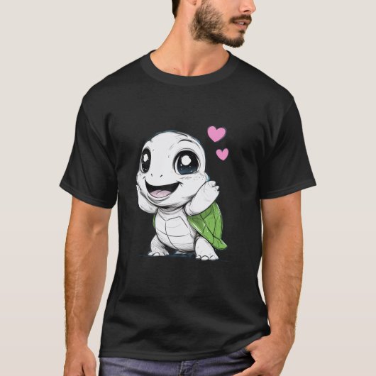 Gelukkige Schildpad T-shirt (Voorkant)