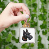 Gelukkige Schotse Terrier Sleutelhanger (Hand)