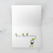 Gelukkige Schrikkeljaar Dag Verjaardag Kaart (Binnen)