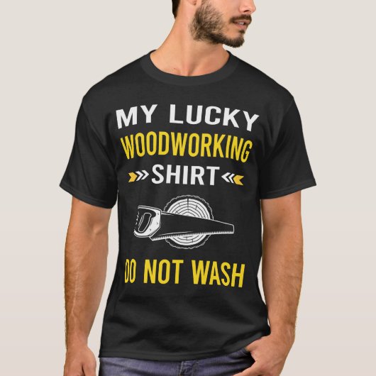 gelukkige Shirt houtbewerker (Voorkant)