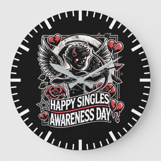 Gelukkige Singles Awareness Day, Anti Valentijnsda Grote Klok (Voorkant)