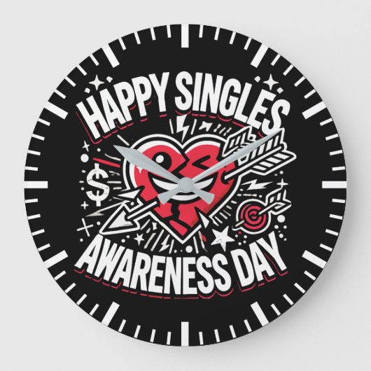 Gelukkige Singles Awareness Day, Anti Valentijnsda Grote Klok (Voorkant)