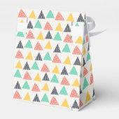 Gelukkige slak op driehoeken bedankdoosjes (Achterkant)