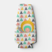 Gelukkige slak op driehoeken flesjeskoeler (Voorkant)