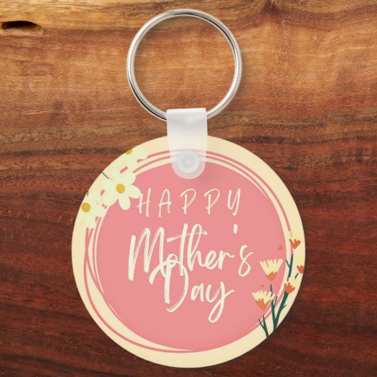 Gelukkige sleutelhanger van de Moederdag (Voorkant)