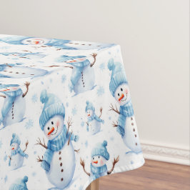Gelukkige Sneeuwmannen Tafelkleed