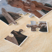 Gelukkige Soberversary Mam, 6 Fotocollage Custom Legpuzzel (Zijkant)