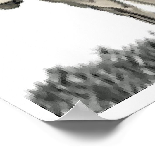 gelukkige sporen poster (Hoek)