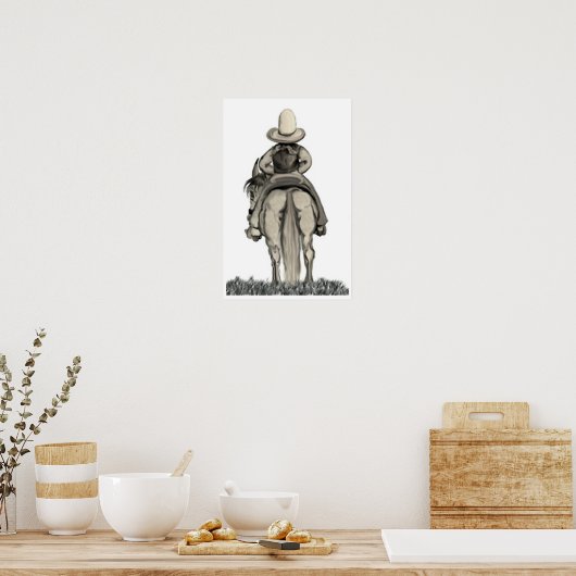 gelukkige sporen poster (Keuken)