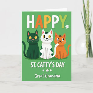 Gelukkige St. Catsby-dag Oma Kaart