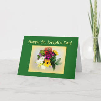 Gelukkige St. Joseph's Day Kaart