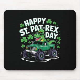 Gelukkige St Pat-rex Patricks Dag Dinosaurus Monst Muismat