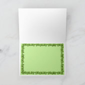 Gelukkige St Patrick Dag van een Verward Jong Kaart (Binnen)