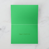Gelukkige St. Patrick dagkaart Kaart (Binnen)