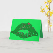 Gelukkige St. Patrick dagkaart Kaart (Gele Bloem)