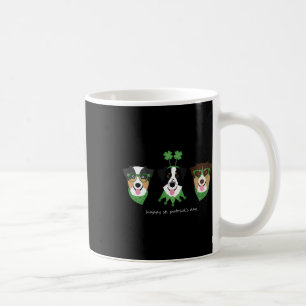 Gelukkige St. Patrick's Dag Australian Shepherd Ho Koffiemok