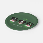 Gelukkige St Patricks Dag Berner Mountain Dogs Papieren Bordje (Gekanteld)