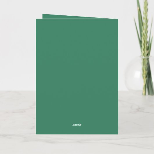 Gelukkige St. Patrick's Dag en drie kabouters Kaart (Achterkant)